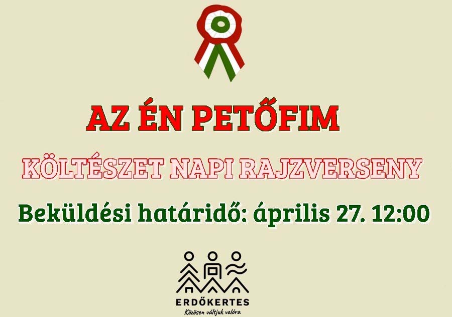 Rajzverseny A magyar költészet napjára