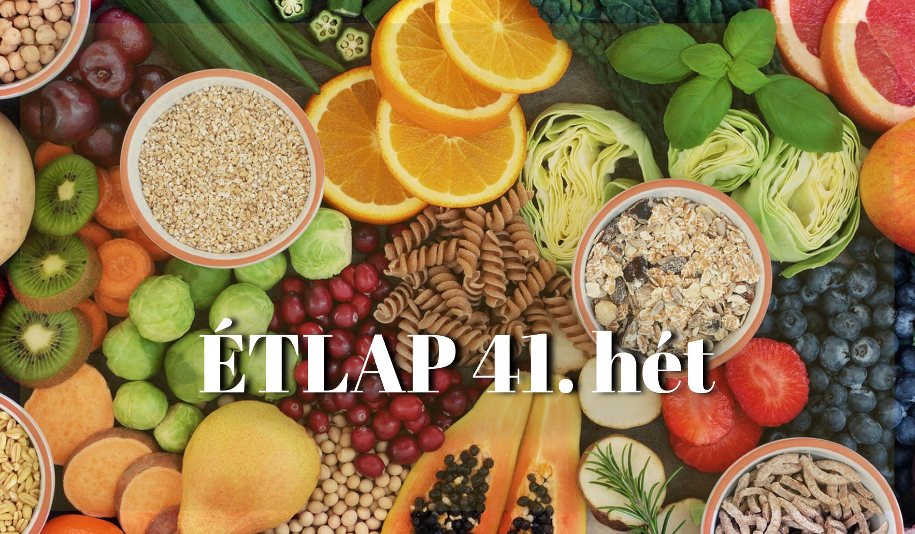 Önkormányzati főzőkonyha - Étlap 2019. 41. hét