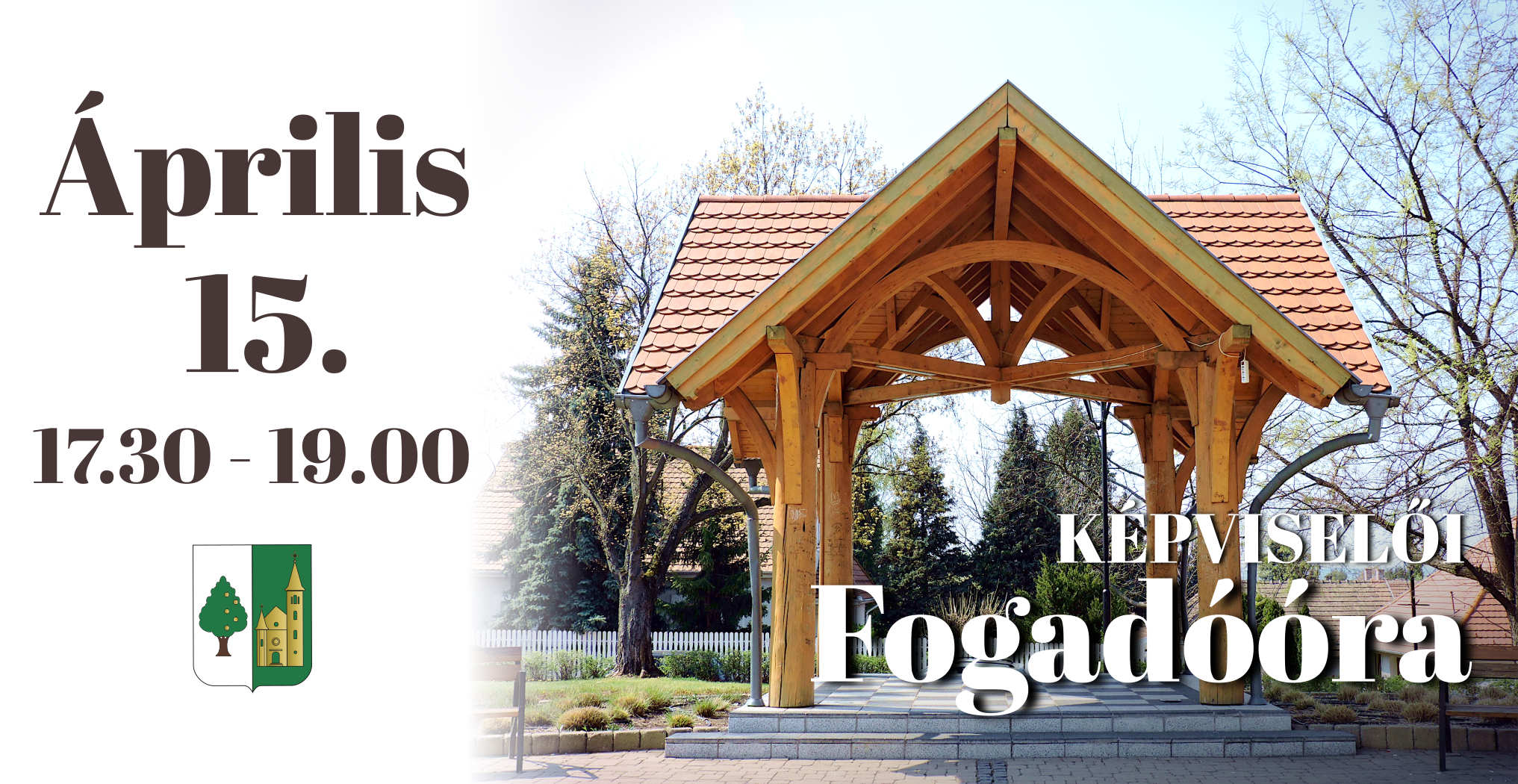 Képviselői fogadóóra - 2019.04.15.